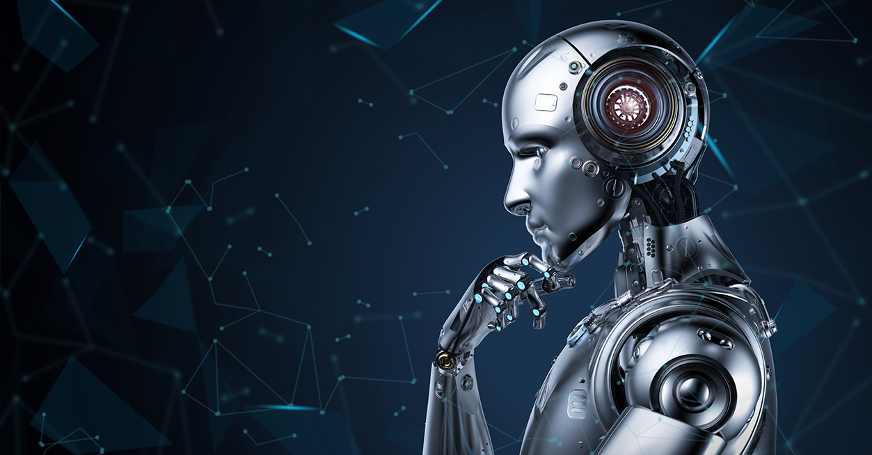 Robot umanoide che pensa